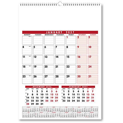 Extra Large Wire Bound Calendar