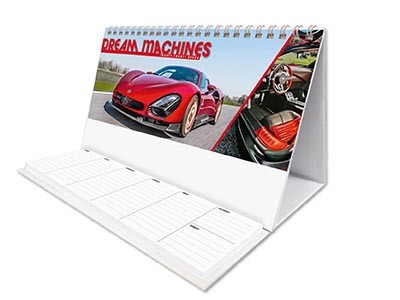 Dream Machines Task Station Desk Calendar