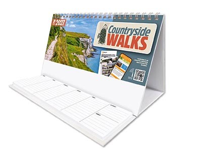 Countryside Walks Task Station Desk Calendar