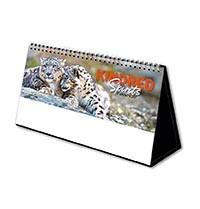 Kindred Spirits Premium Lined Easel Desk Calendar