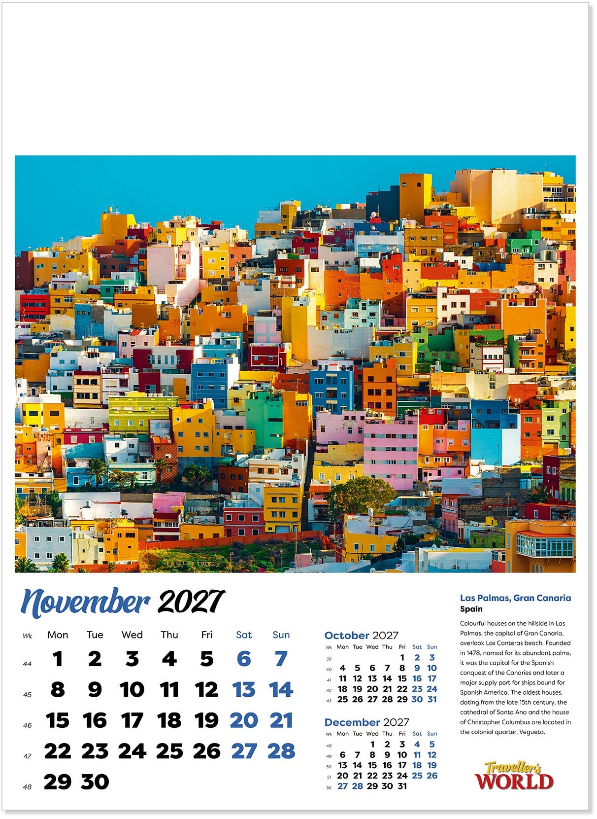 Traveller's World Calendar