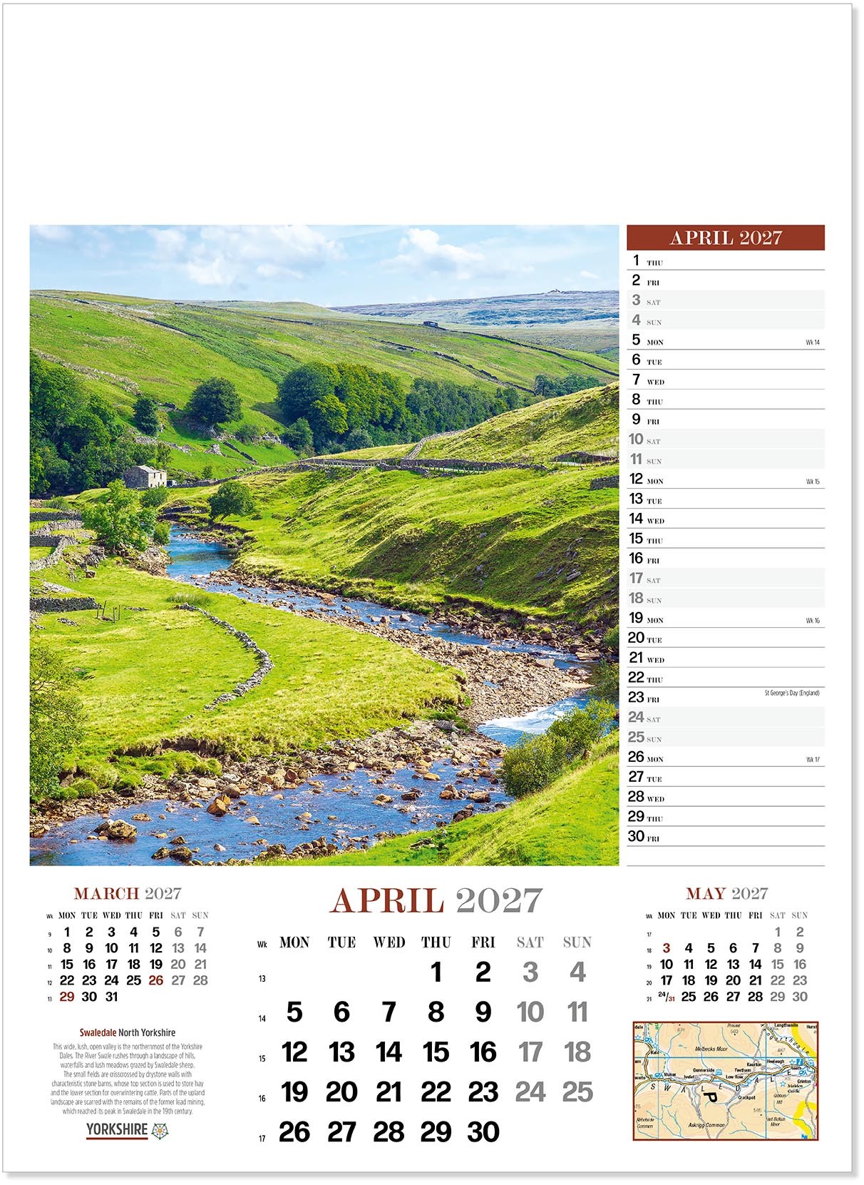 Yorkshire Calendar