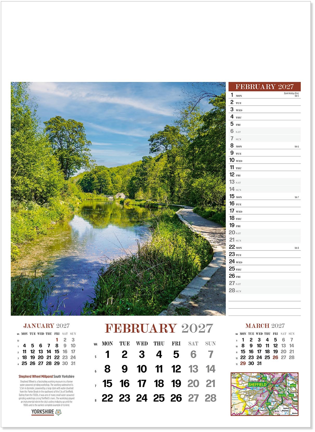 Yorkshire Calendar