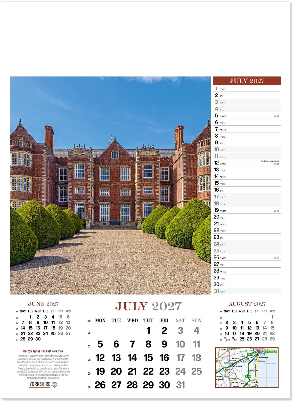 Yorkshire Calendar