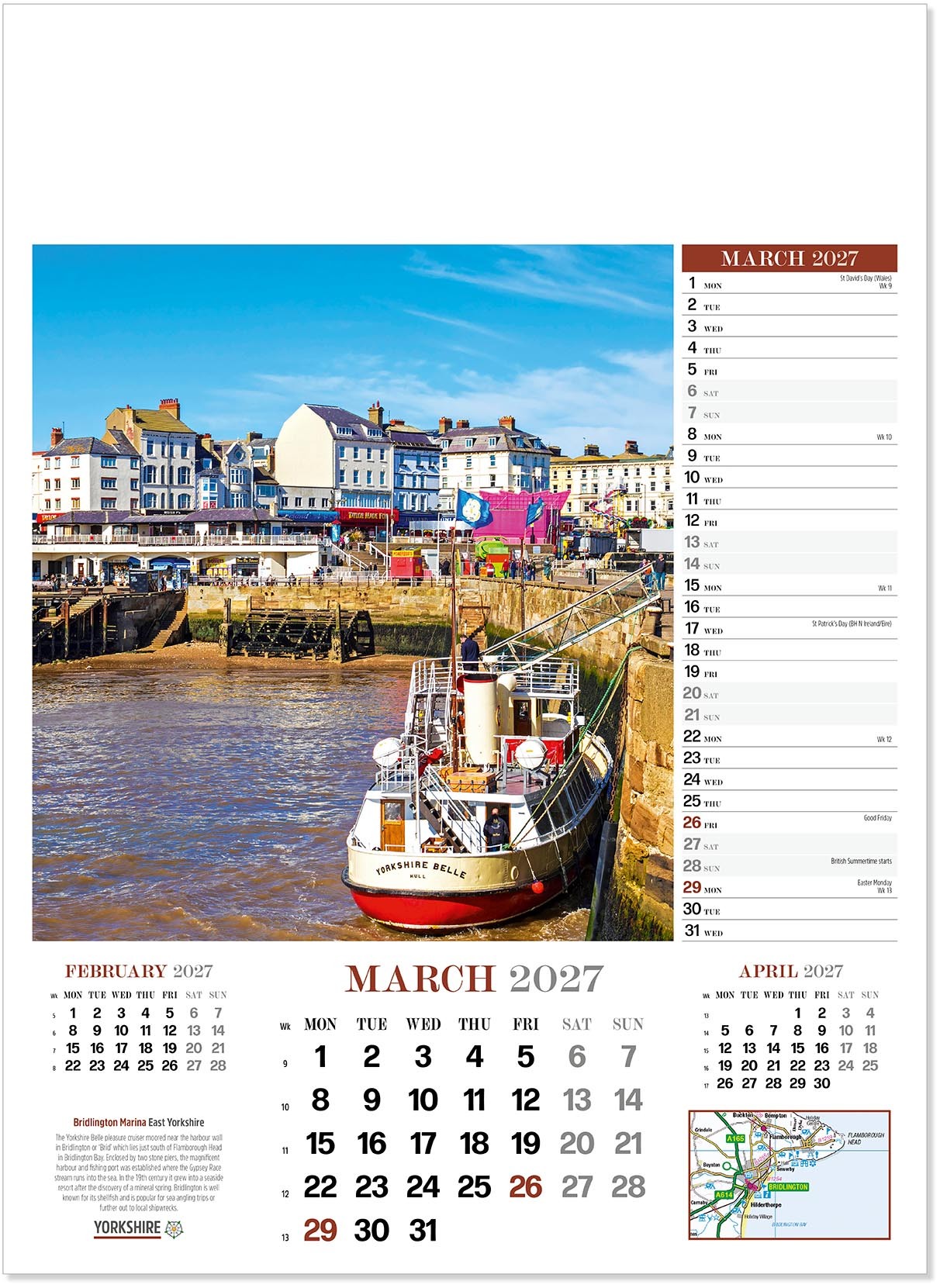 Yorkshire Calendar