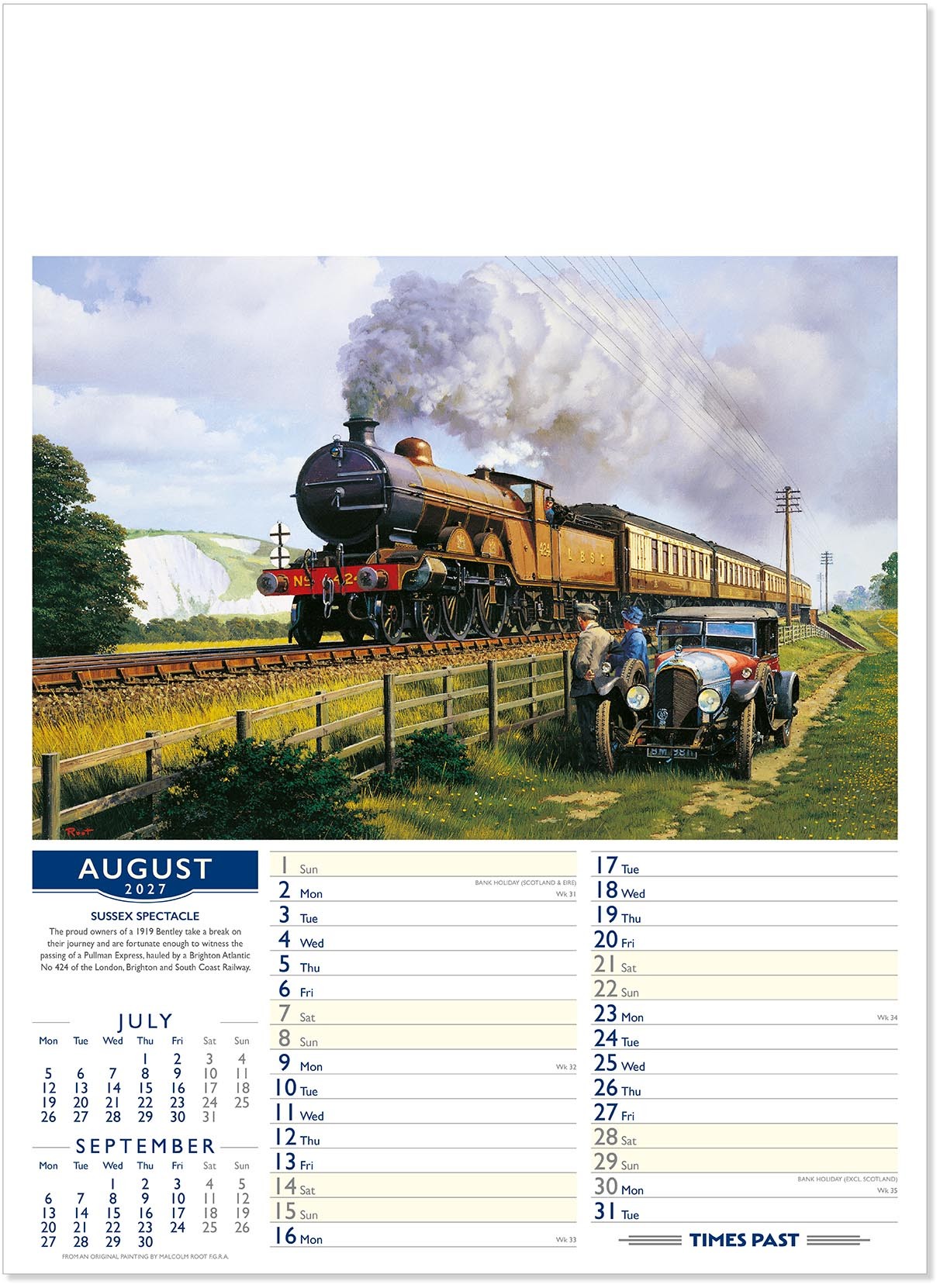 Times Past Calendar