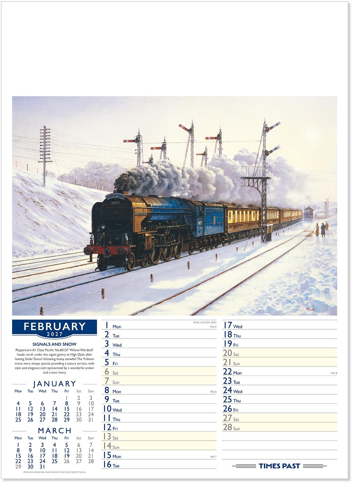 Times Past Calendar
