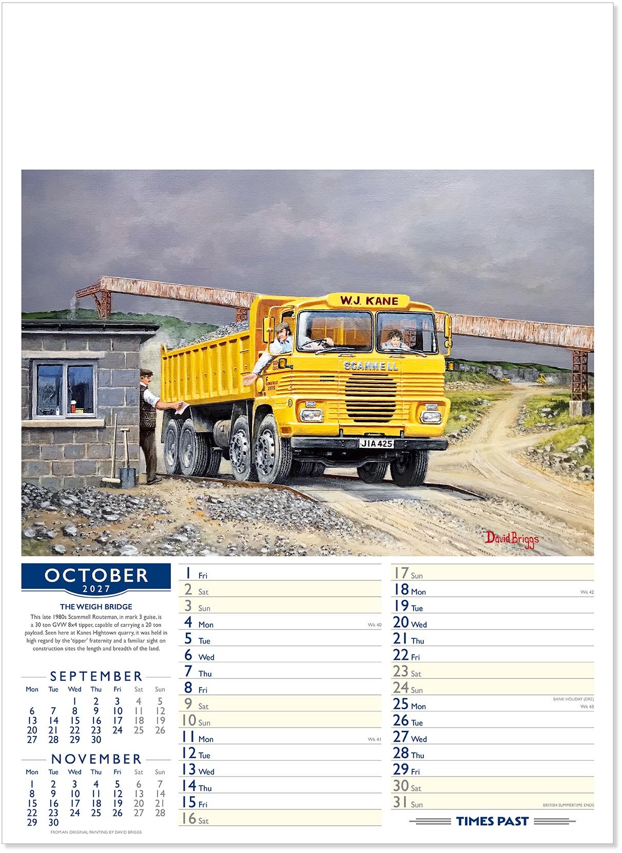Times Past Calendar