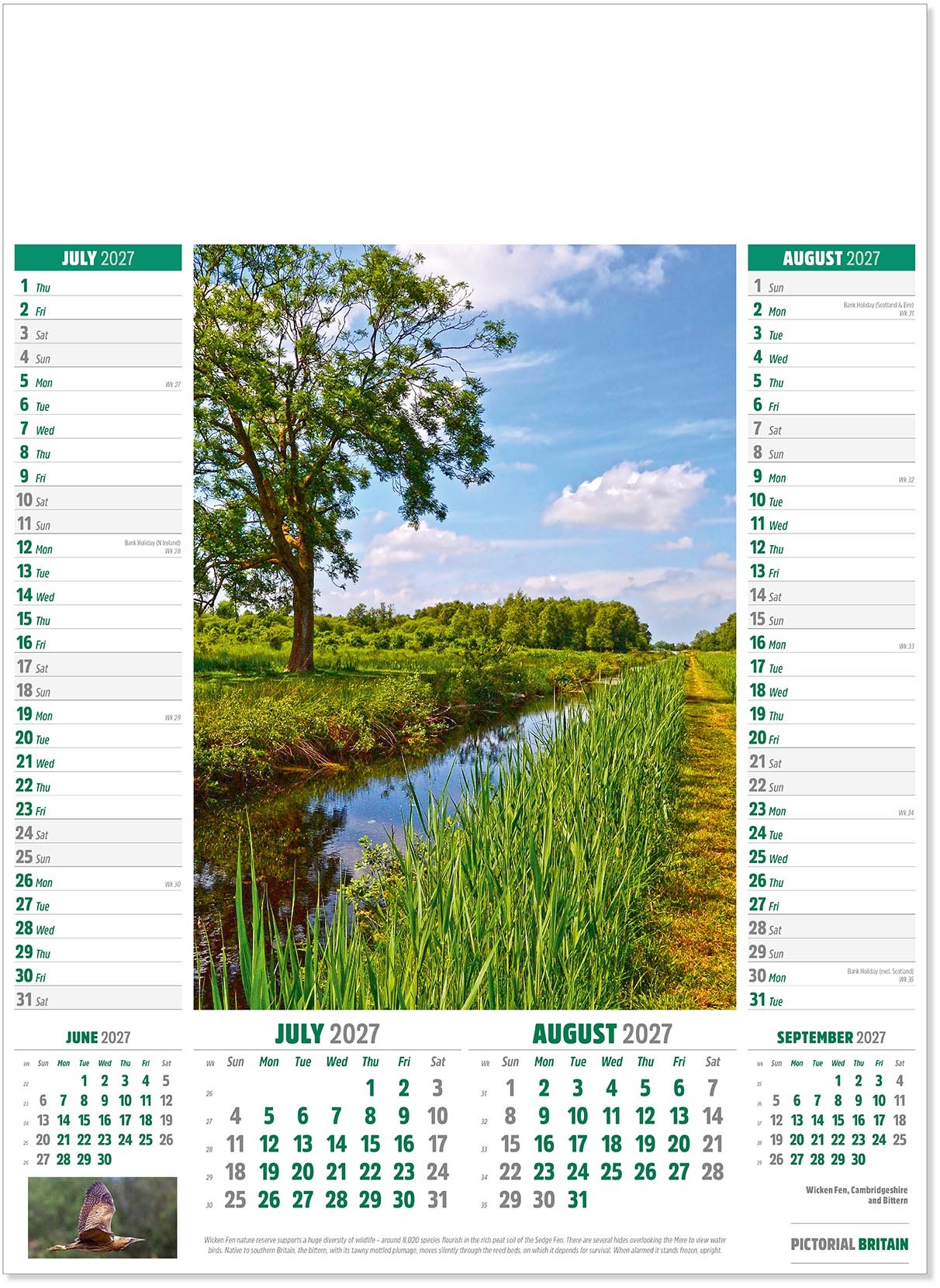 Pictorial Britain Calendar