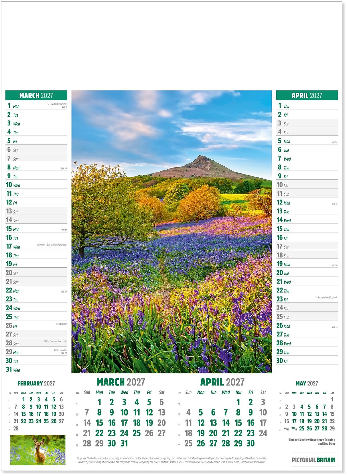 Pictorial Britain Calendar
