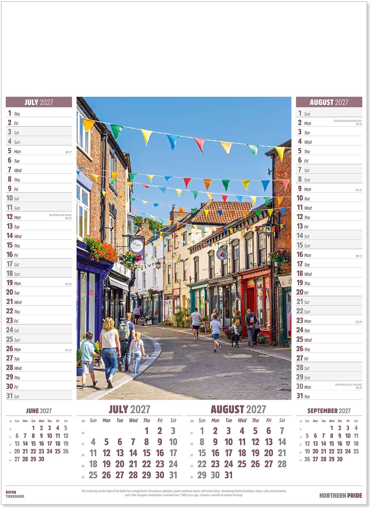 Northern Pride Calendar