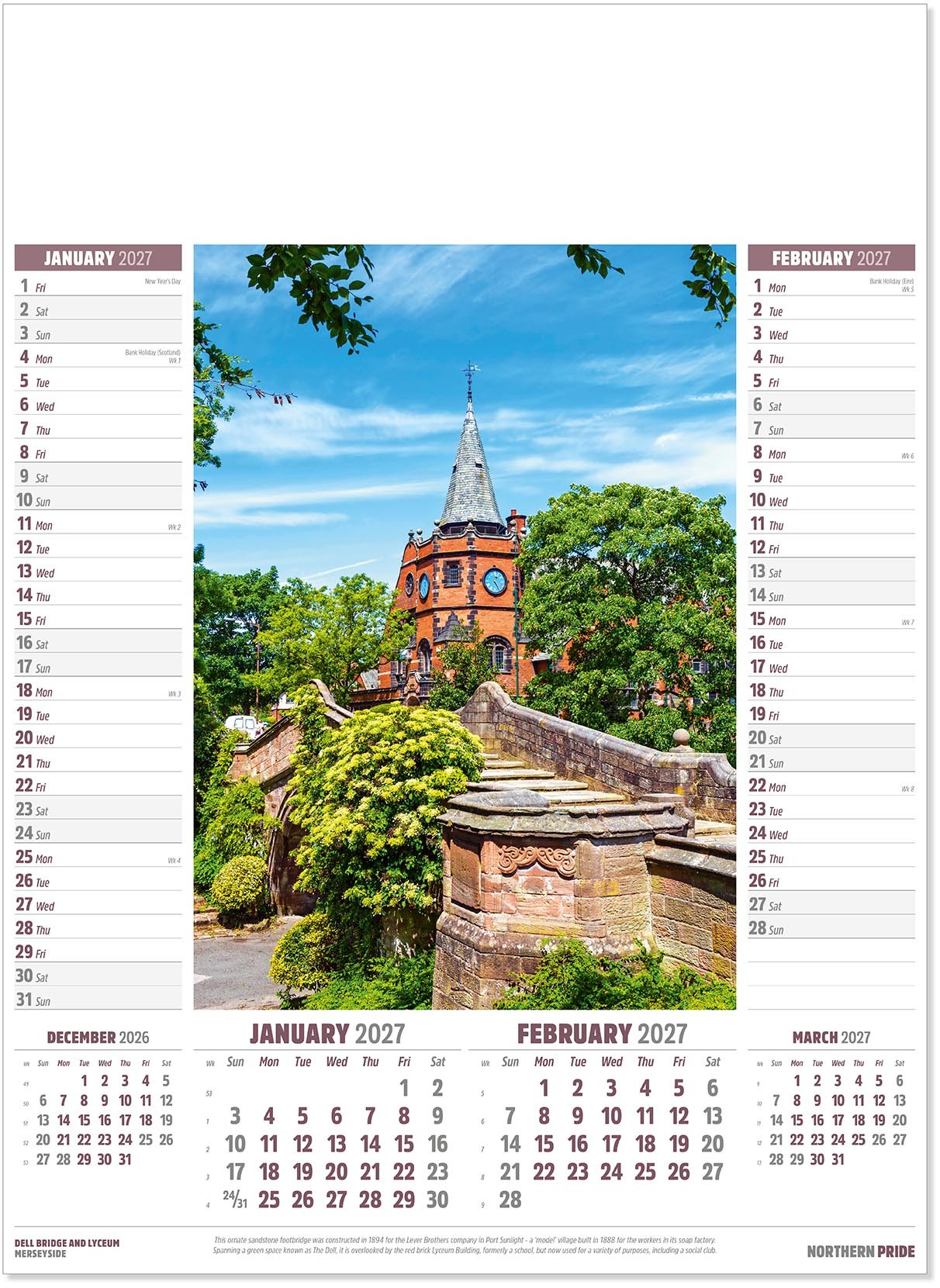 Northern Pride Calendar