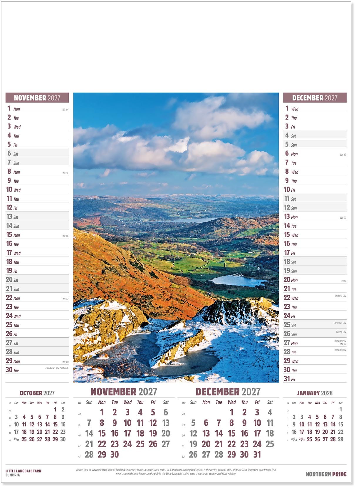 Northern Pride Calendar