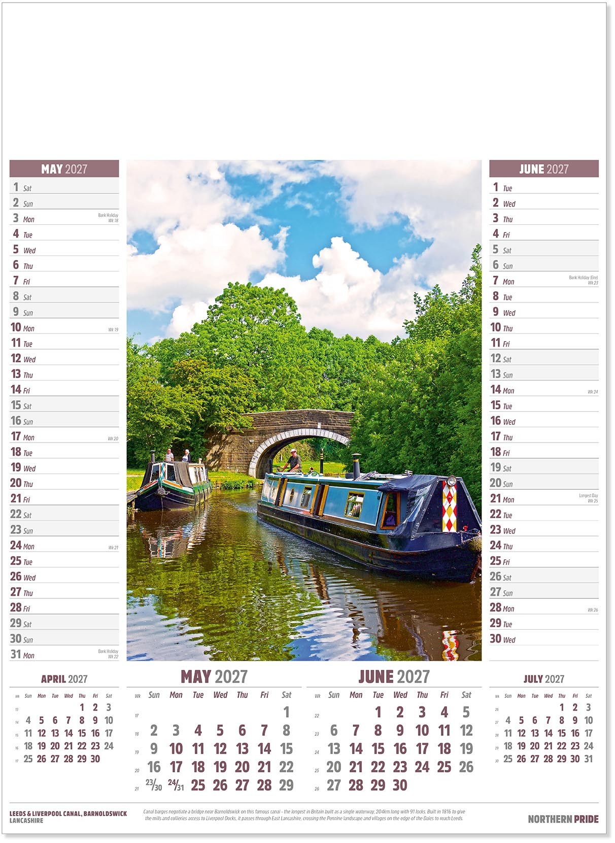 Northern Pride Calendar