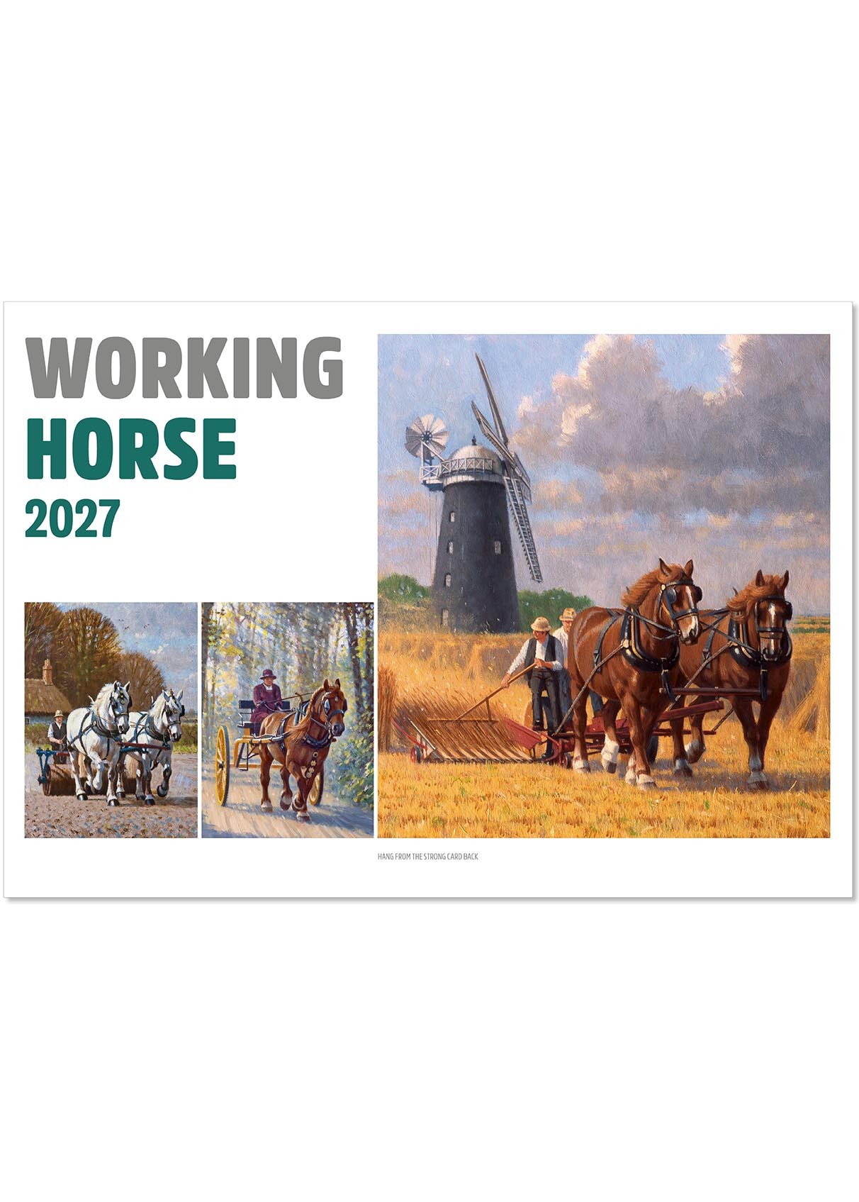 Working Horse Postage Saver Calendar