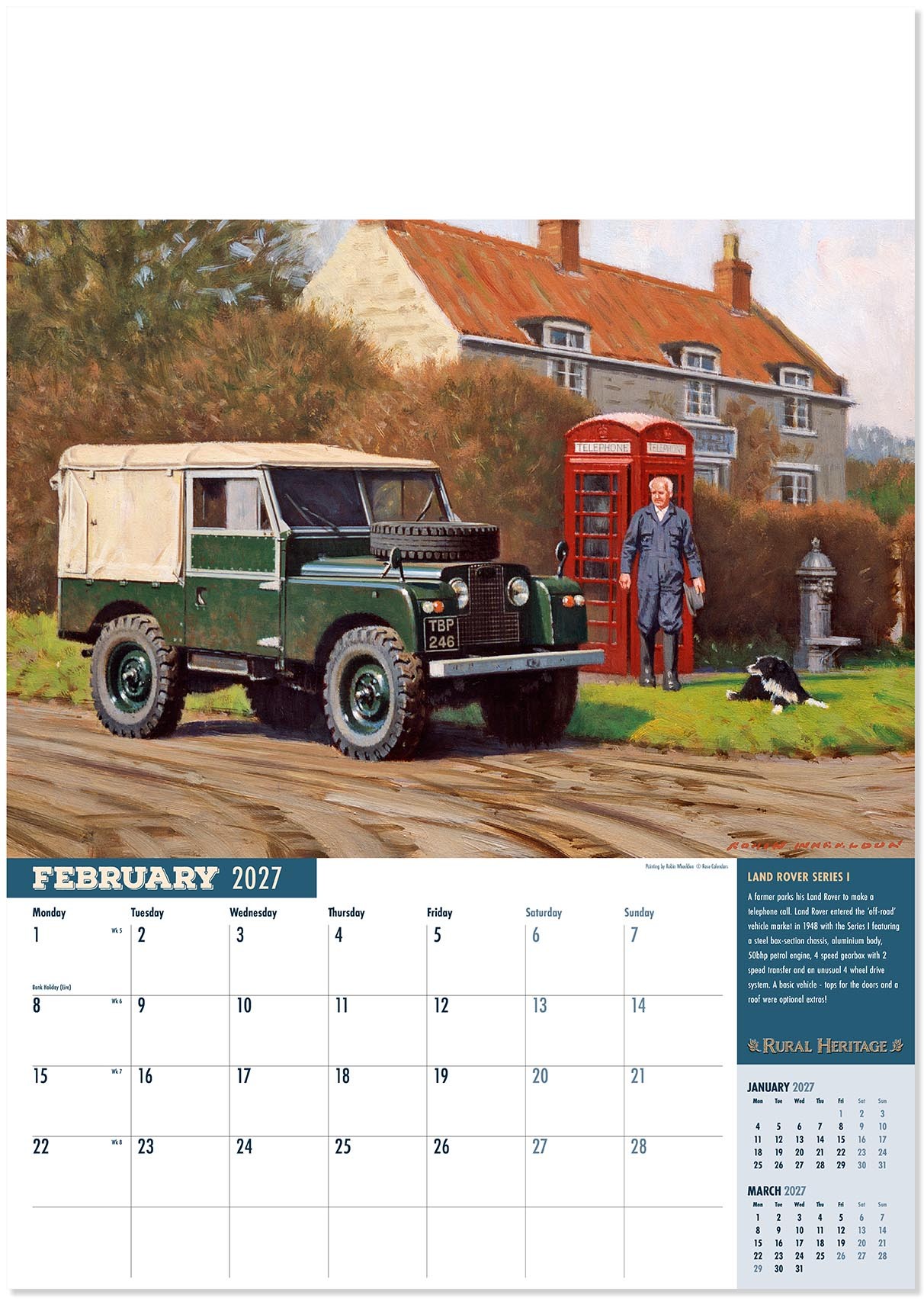 Rural Heritage Calendar