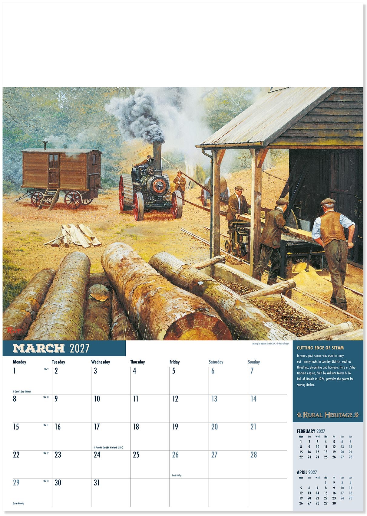 Rural Heritage Calendar