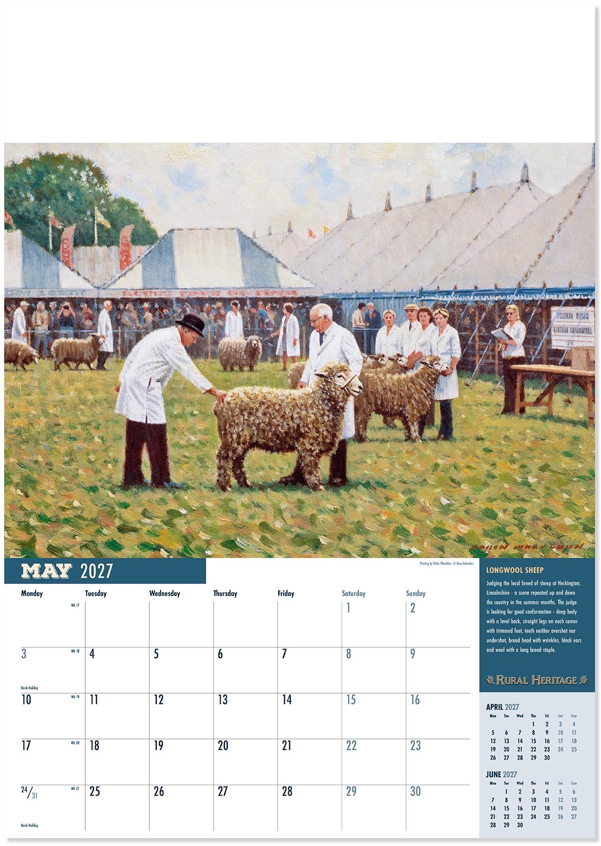 Rural Heritage Calendar