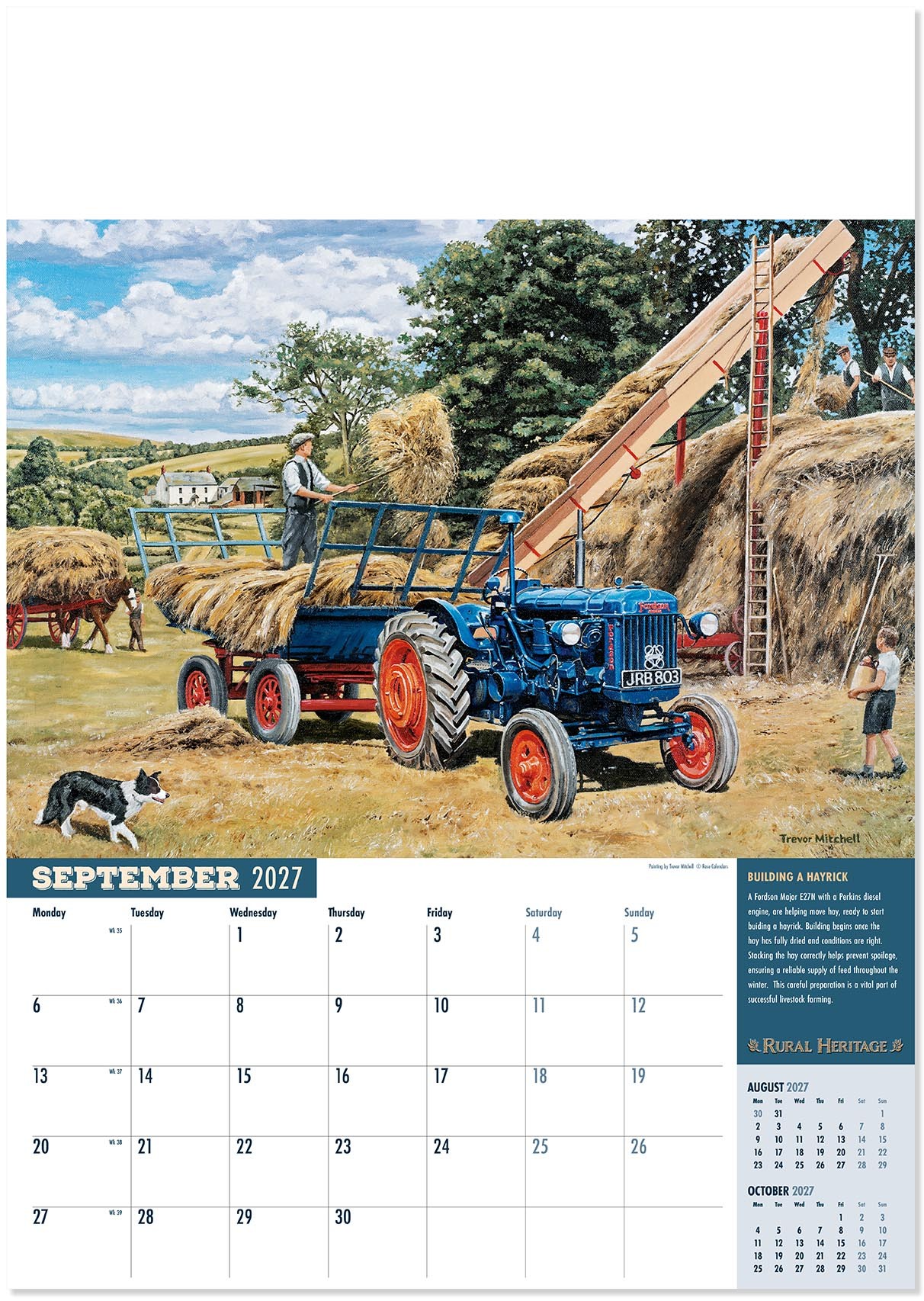 Rural Heritage Calendar