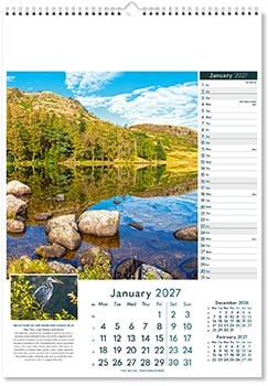 Rural Britain Wall Calendar