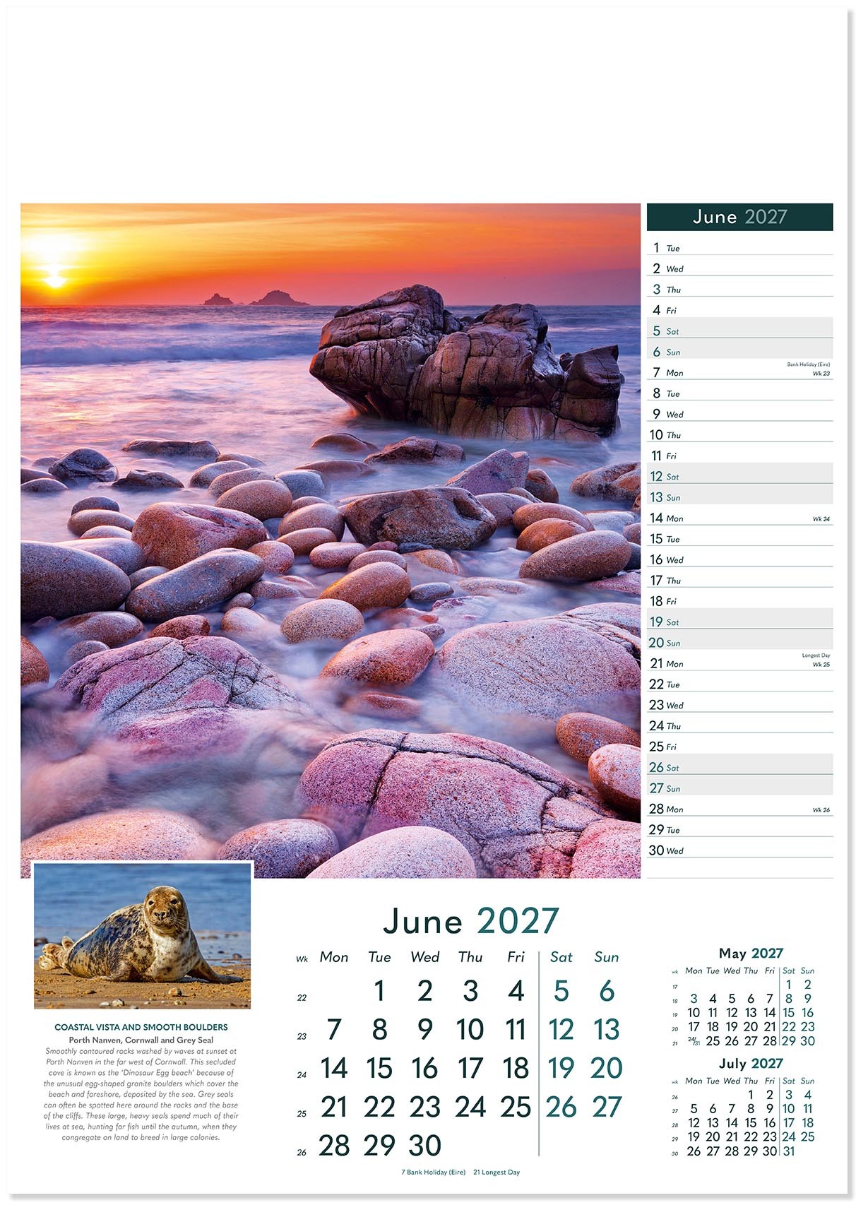 Rural Britain Wall Calendar