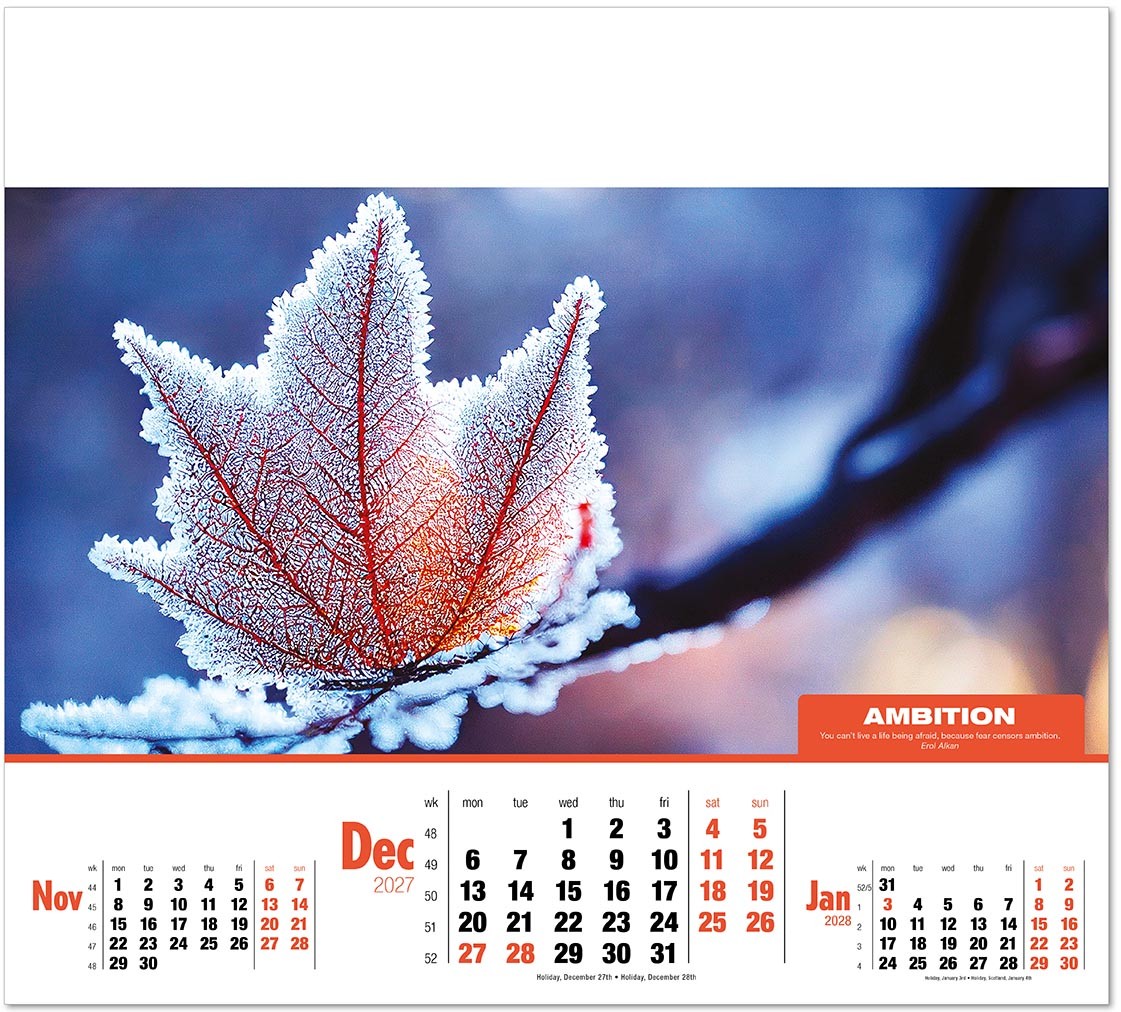 Ethos Wall Calendar
