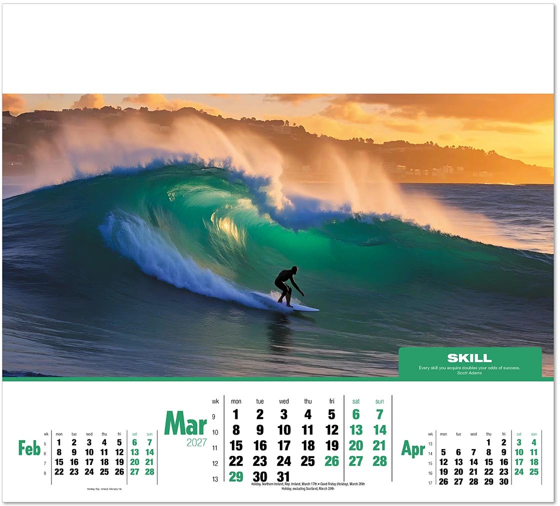 Ethos Wall Calendar