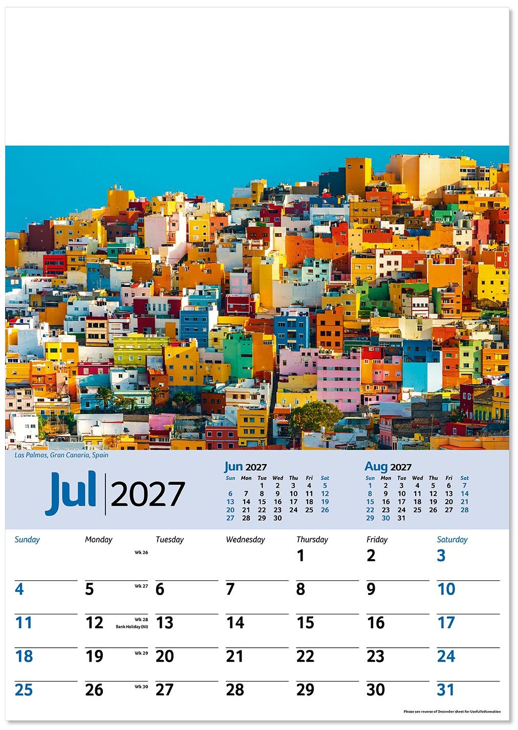 Scenic World Wall Calendar