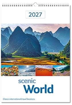 Scenic World Wall Calendar