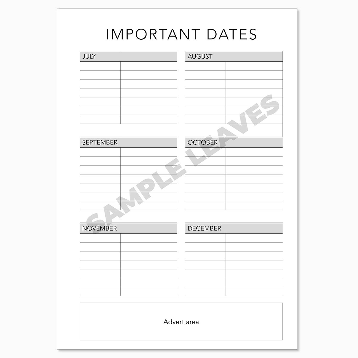Household Planner