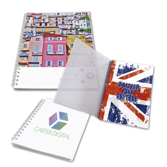 Card Cover with Polyprop Wiro Notebooks